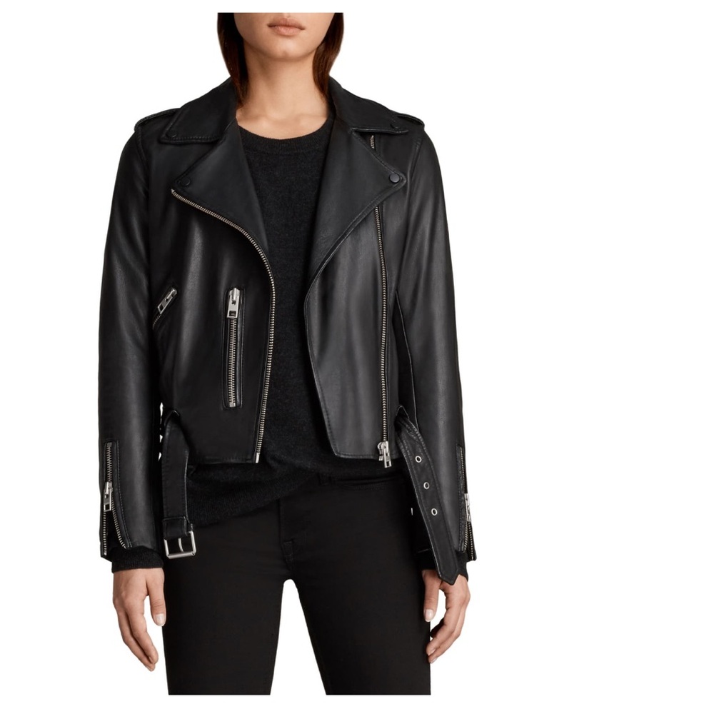 ALLSAINTS Balfern Leather Biker Jacket
